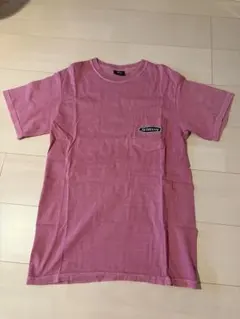 Stussy ピンク Tシャツ Sサイズ ポケット付きのサムネイル