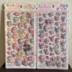 サンリオ　うるちゅる ポップシール　キティ・キキララ・マイメロ・クロミ　正規品