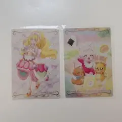 プリキュアウエハースカード キュアフィナーレ コメコメ パムパム メンメン