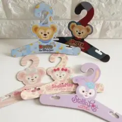 ダッフィー　コスチュームラック　ぬいぐるみ　抱き枕　4点セット ダッフィー コスチュームラック ぬいぐるみ 抱き枕 4点セット