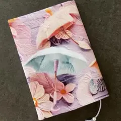 pale umbrella 文庫本サイズ ブックカバー ハンドメイド 傘