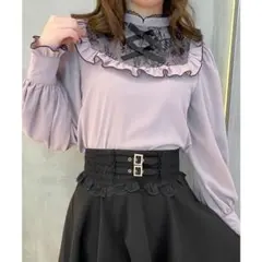 ロジータ レース切替ダブルリボンブラウス 量産 地雷のサムネイル