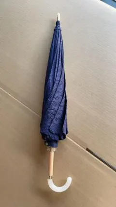 しいちゃん 完全遮光100%晴雨兼用日傘 ネイビー - メルカリ