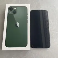 【最終値下】iPhone 13 グリーン 128GB SIMフリー 付属品完備
