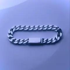 GUCCI グッチ 喜平 ブレスレット ロゴプレート シルバー 41.4g