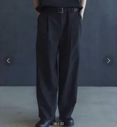 ワイドストレートスラックス