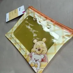 くまのプーさん フラットポーチ ディズニー 人気商品　コラボ商品