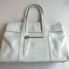 Salvatore Ferragamo フェラガモ　ハンドバッグ ホワイト