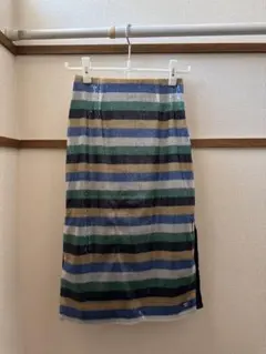 【TOMMY HILFIGER 】ストライプタイトスカート サイズ2