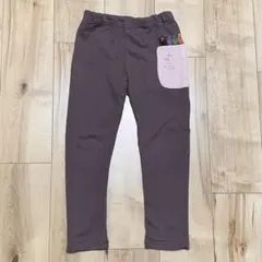 アプレレクール　バーバパパ　10分丈レギンス　チャコール　120