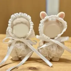 ミニチュアドール シルバニアファミリー 赤ちゃん 花柄バブーシュカ＋パンツセット