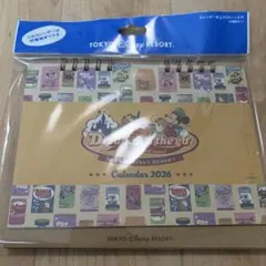 新品 卓上カレンダー 2026年 ミッキーマウスと仲間たち ディズニーリゾート
