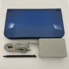 New ニンテンドー3DS LL メタリックブルー 動作品 本体
