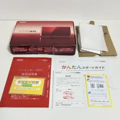 【空箱】　NINTENDO 3DS フレアレッド ARカード付き
