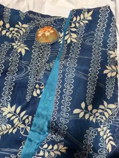 素敵な大輪の花 浴衣 新品未使用品 ほていやお誂 - メルカリ