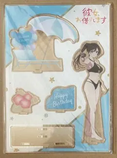 彼女、お借りします　くじ引き堂　水原千鶴　アクリルスタンド　水着デート
