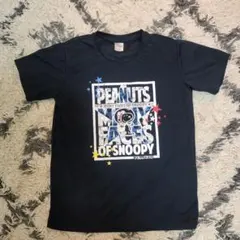 PEANUTS スヌーピー キッズ Tシャツ ネイビー