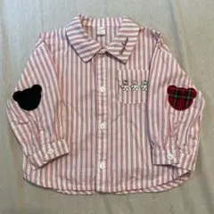 アプレレクール　タイニーベア　シャツ 80