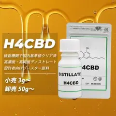 H4CBD原料　50g ディストレート　リキッド原料 2025年最新】h4cbd 原料の人気アイテム - メルカリ