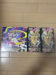 ポケモンカード　メガドリームex メガシンフォニア　box シュリンク付き