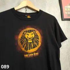 ライオンキング ブロードウェイ ミュージカル Tシャツ 黒 S US古着のサムネイル