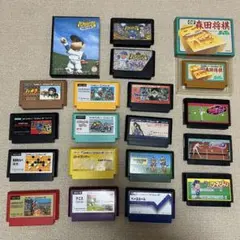【動作未確認】任天堂　ファミリーコンピュータ　カセットまとめ売り（18本）