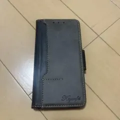 手帳型iPhoneケース ブラック