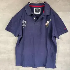 希少 HACKETT LONDON HOPE ポロシャツ 桜刺繍 M 0824のサムネイル