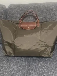 ロンシャン ルプリアージュ ボストンバッグ トラベルバッグ L オリーブ