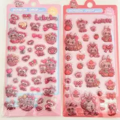 おまとめ割アリ◆BONBON DROP シール ラブブ 2シート　No.98