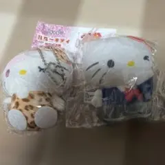 ハローキティ ぎゃる ぬいぐるみマスコット 2種セット