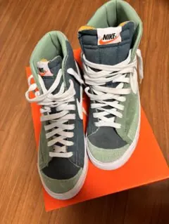 NikeBlazerMid'77 VintageSuedeMix