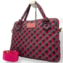 マークバイマークジェイコブス トートバッグ 2way ナイロン マルチカラー