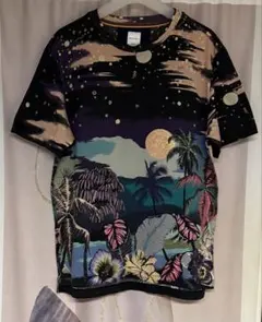 ポールスミス tシャツ アロハシャツ ルナハワイアン ボタニカル 花柄 