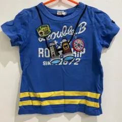 DOUBLE.B Tシャツ 110サイズ 青