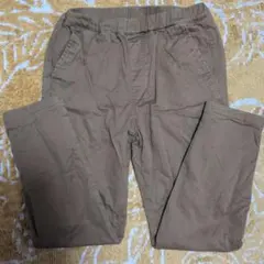 UNIQLO ベージュパンツ 裏起毛　140サイズ