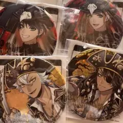 ナムコ　限定　ツイステ　レオナ　ジャック　エース　ケイト　缶バッジ4個セット