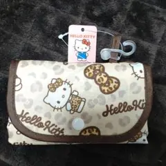 新品　ハローキティ　エコバッグ　ヒョウ柄　レオパード　サンリオ　ギャルキティ