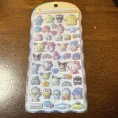 コットンパフィーシール cottonpuffy サンリオキャラクターズ　サンリオ