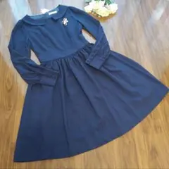 ネイビーワンピースSフォクシールネエムプルミエエムズグレイシーアベニールカプリシ