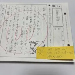 公文式 国語教材 BI