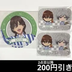 8-45うたプリ　寿嶺二　ウェンディーズ　コースター　特典　ステッカー　タブナイ