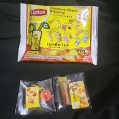 Lipton　ミニチュアチャーム＆グミ セット