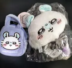 再値下げ*モモンガ　超まじかるちいかわ　ぬいぐるみミラー　ちいかわてのひらバッグ