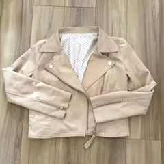 トランテアン スエードライダースジャケット