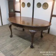 イギリス アンティーク 家具 ダイニングテーブル リフェクトリー 6247d