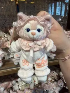 上海ディズニー　ベビー　リーナベル　ぬいぐるみバッジ