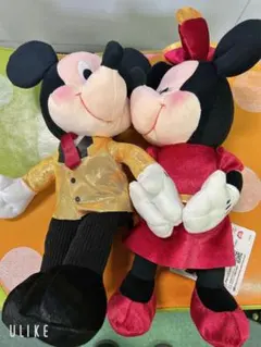ディズニー ミッキー＆ミニー ペアぬいぐるみ アミューズメント専用景品