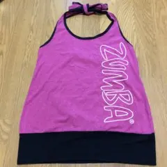 zumbaウエア　トップス　ホルターネック　JWI正規品