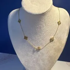 状態良好 □ ハナエモリ HANAE MORI ビジュー ネックレス 花 GP - メルカリ